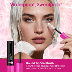 YNGLLC Lash Bond and Seal spiral brush enables precise, clump-free application.