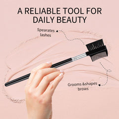 Yoizyfree spoolie for eyelashes extensions helps tidy and separate lashes.