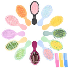YOJOR mini wet hair brush travel-friendly detangler for on-the-go styling.