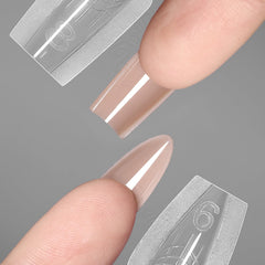 YOKE FELLOW dual-forms deliver crystal-clear finish with UV/LED gels.