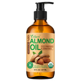 Yoken Aceite de almendras en frasco ámbar muestra hidratación para piel suave