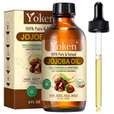 Yoken aceite de jojoba para cara, hidrata sin engrasar