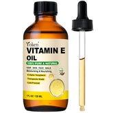 Yoken Aceite Vitamina E en botella de 4 oz para hidratación diaria