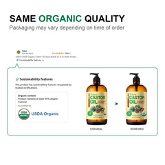 Yoken 32oz amber glass bottle preserves oil quality for longer use.