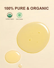 Yoken Jojoba Oil pour demonstrates easy absorption for daily skincare.