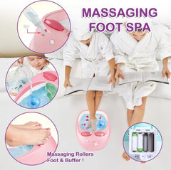 Yoloflix foot spa beads create soothing textures during play