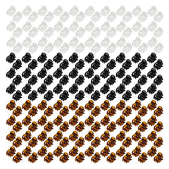Clip Yongdeli negro mini para cabello, fijación suave para uso diario
