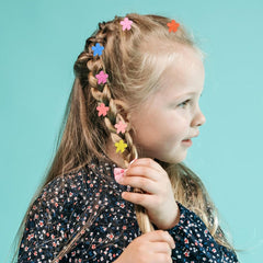 Yongdeli flower hair clip child-friendly design enhances toddlers' hairstyles