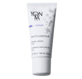 Yon-Ka Phyto-Contour eye cream jar closeup shows a soothing formula for refreshed under-eye skin.