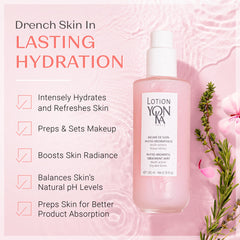 Yonka PS Hydrating Face Toner mist spray for refreshing hydration on the go.