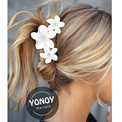 Yonoy broches flor acabado mate no deslizante para uso cómodo.