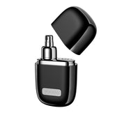 yoose alloy nose trimmer front view shows compact travel-ready design for on-the-go grooming