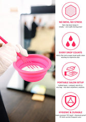 YOOVR disposable caps protect clothing during at-home dye sessions.