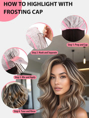 YOOVR metal hooks grip thick hair for highlights.