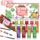 Yopela bálsamo labial 10 sabores, hidratación suave para labios.