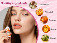Yopela coconut oil and vitamin E formula nourishes lips