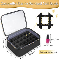 Side pockets on YOREPEK organizer for dotting tools and brushes