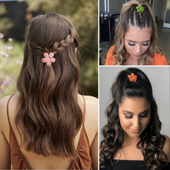 Clip floral multicolor de YosaiHom para combinar con outfits.