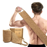 YOTDHUO exfoliante espalda con yute, limpieza profunda