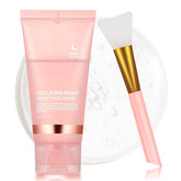 YOTOCK mascarilla nocturna con brocha para aplicación uniforme.