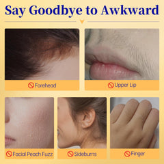 Youggle chin facial hair removal cream for fine hairs with minimal irritation.