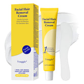Youggle upper lip facial hair removal cream for gentle, precise results.