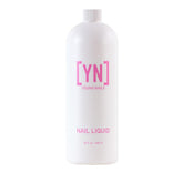 Young Nails liquid nail monomer bottle for precise mixing and adhesion.