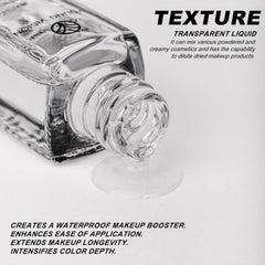 Young Vision makeup mixing liquid dropper application smooths foundation for seamless textures.