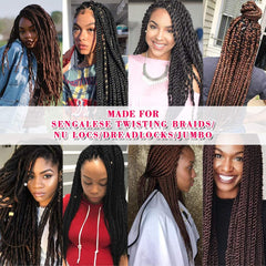 Youngther washable reusable yarn ideal for spring twist and faux locs.