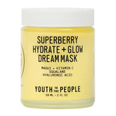 Youth To The People Superberry Dream Mask bottle for overnight hydration.
