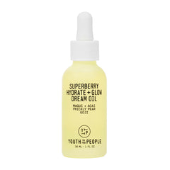 Youth To The People Superberry Hydrate Glow Face Oil bottle showcases premium radiant hydration