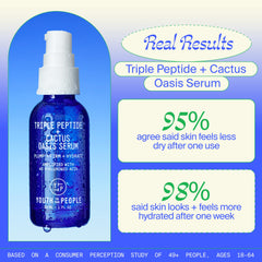 Youth To The People serum applied to clean skin for daytime skincare prep