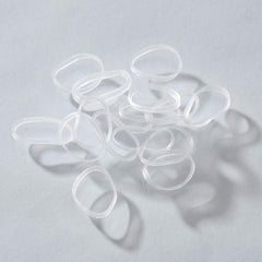 YOUXUAN clear elastic bands resist snagging on delicate strands