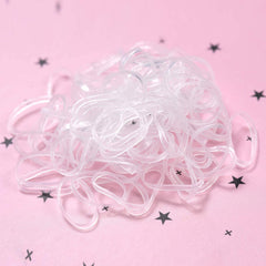 YOUXUAN non-slip rubber hair bands provide secure hold for kids