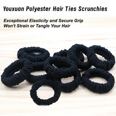 YOUXUAN strong elasticity hair tie held in hand for secure hold