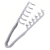 YRAKOZIN 2-in-1 texture comb wide-tooth close-up for detangling and volume