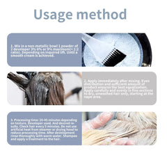 YSNStyle PURESTYLE included gloves and guide for easy at-home application.