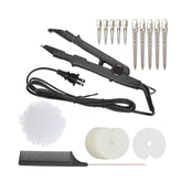 YTBYT hair extensions tool kit with fusion iron for precise application and even heating
