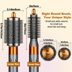 YTCHYYSK 4-in-1 styling system smooths frizz and adds volume.