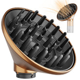YTCHYYSK large diffuser for Dyson Airwrap delivering faster and more even drying for curly hair.