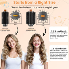 YTCHYYSK square-top grip design enhances comfort during styling.