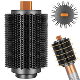 YTCHYYSK round brush attachment for Dyson Airwrap, top view showing large head for volume.