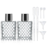 YU FENG 2-pack refillable glass spray bottles for travel