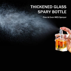 Leak-proof spray top on YU FENG bottle for travel safety.