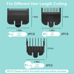 YUEARN Wahl guard 1/8 attachment for steady 3 mm trims