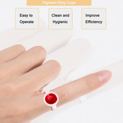 Yuelong disposable tattoo rings simplify cleanup, saving time between clients.