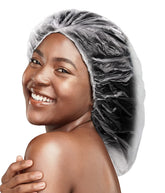 Yuest 10Pcs XL shower cap covers long braids for protection during washing