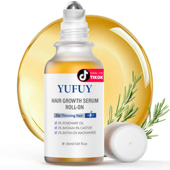YUFUY suero crecimiento cabello rodillo 30ml para uso diario