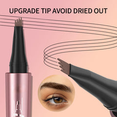 Yulinlon Q708 impermeable y de larga duración para cejas en cualquier día.