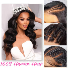 YUNXING pre-plucked hairline wig delivers ready-to-wear precision.